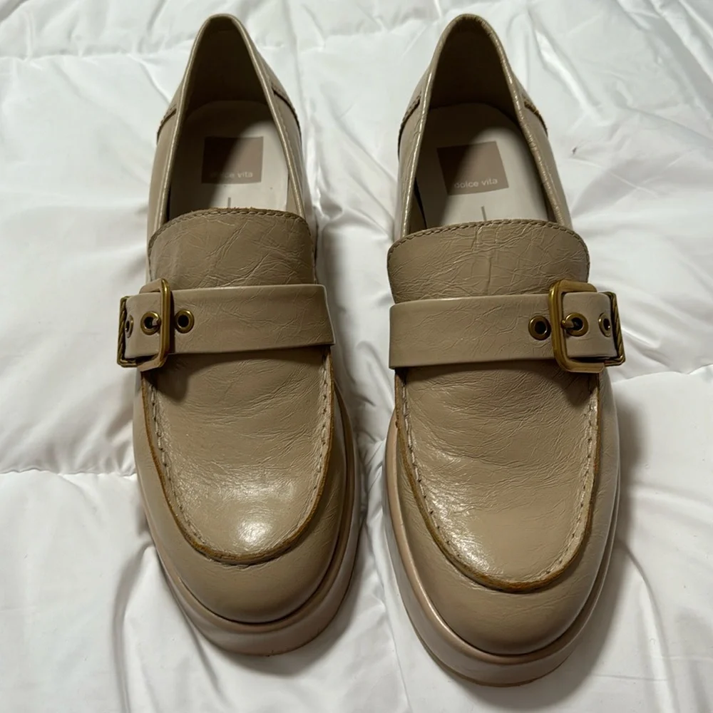 Dolce Vita Yonder Loafer Heels - Picture 2 of 5